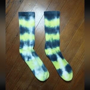 Tie dye unisex socks size 6-12